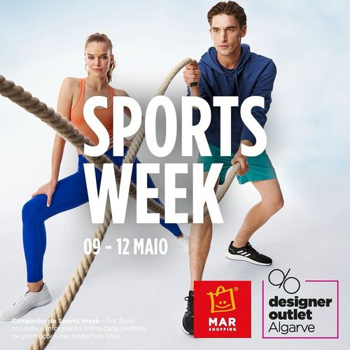 A Sports Week está de volta ao Designer Outlet Algarve, IKEA e Mar Shopping Algarve! De 9 de maio a 12 de maio,...
